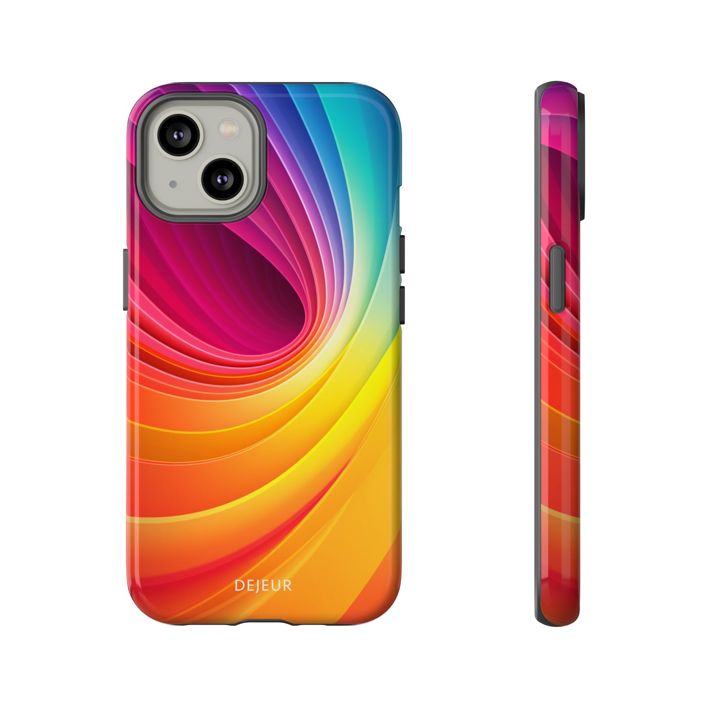 Rainbow Swirl - iPhone Tough Case