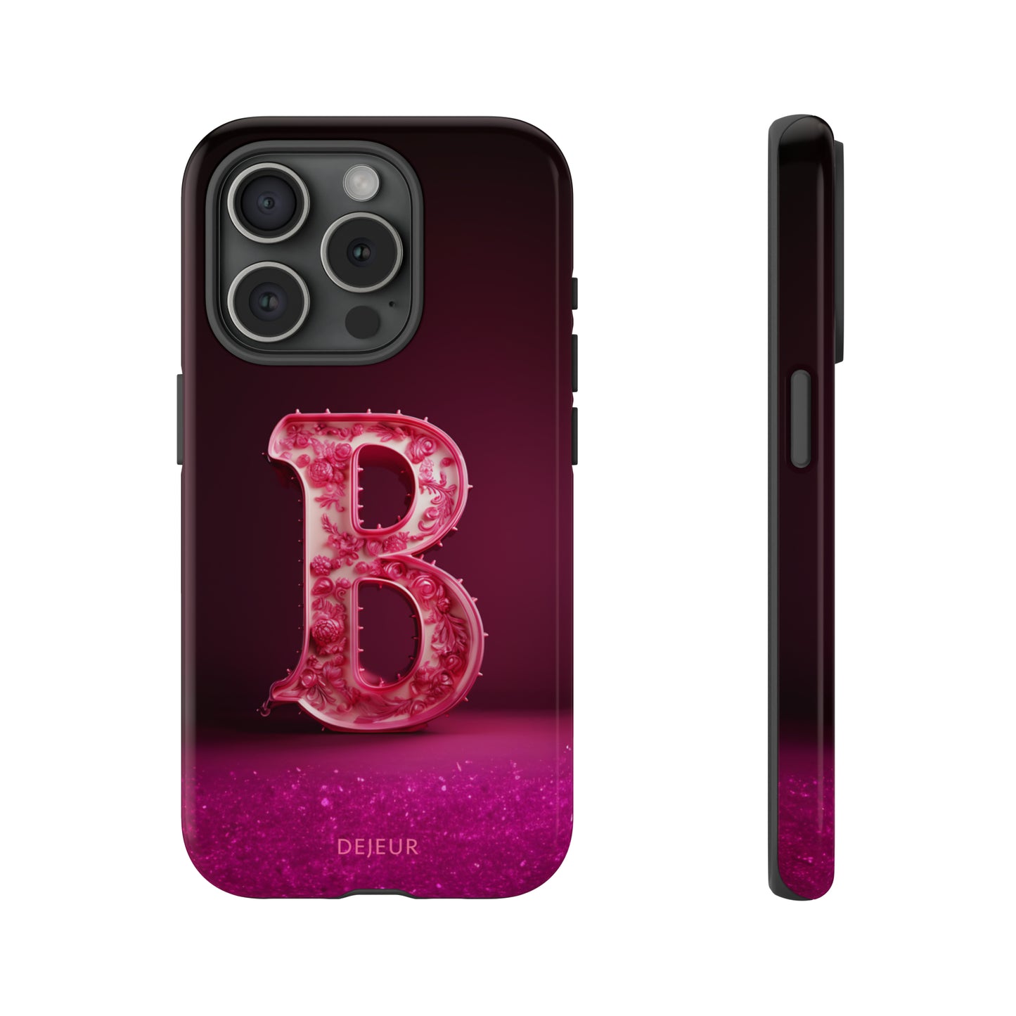 B Pink Roses - iPhone Tough Case