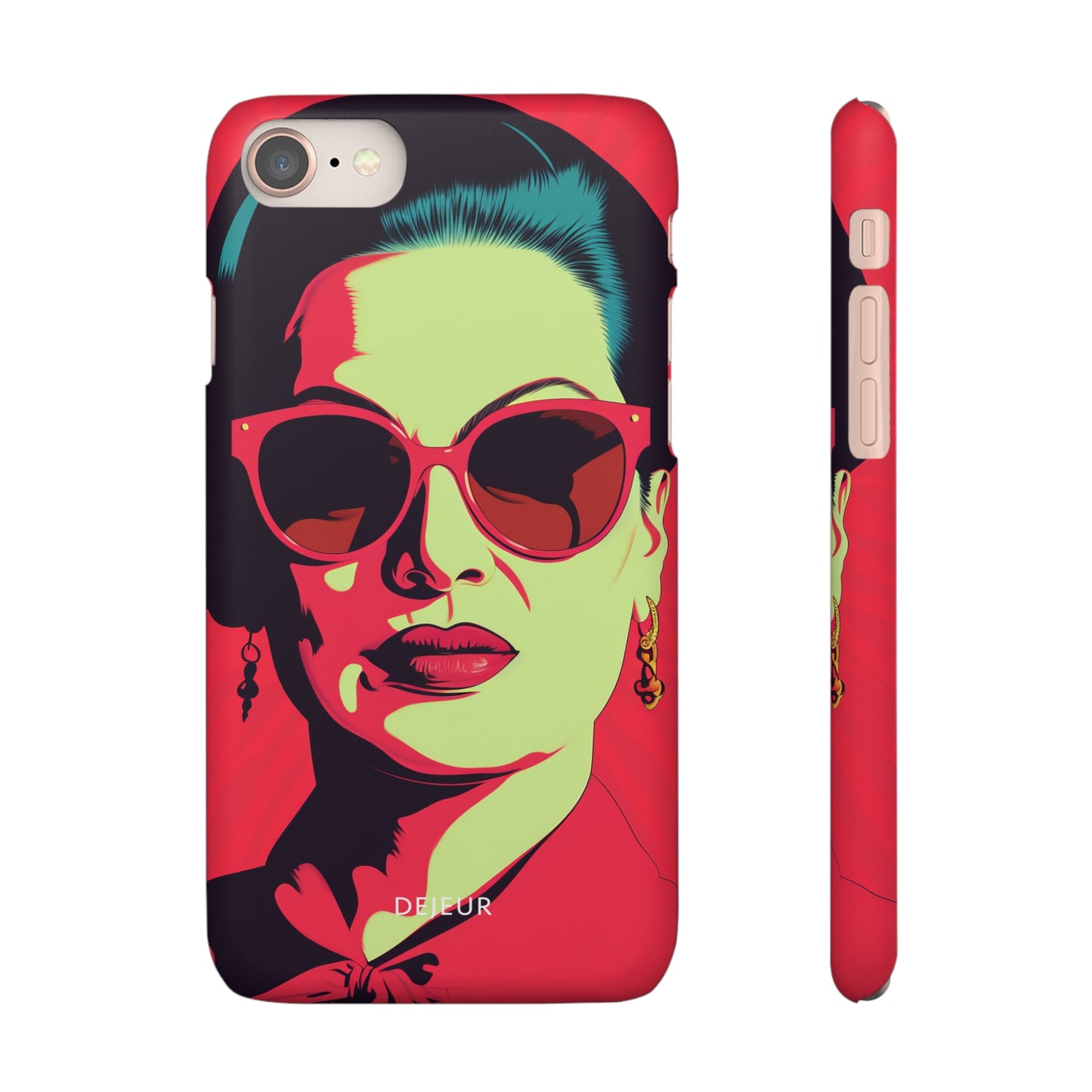 Umm Kulthum Red - iPhone Snap Case