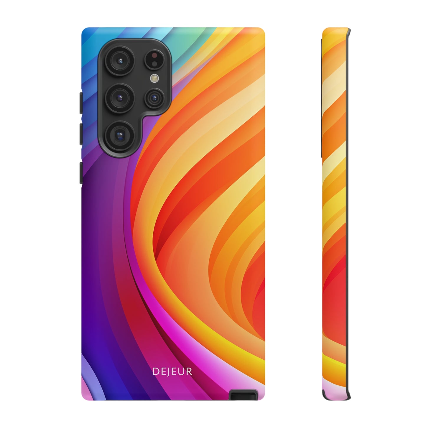 Rainbow Waves - Samsung Galaxy Tough Case