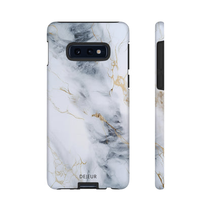 White Gold Marble - Samsung Galaxy Tough Case