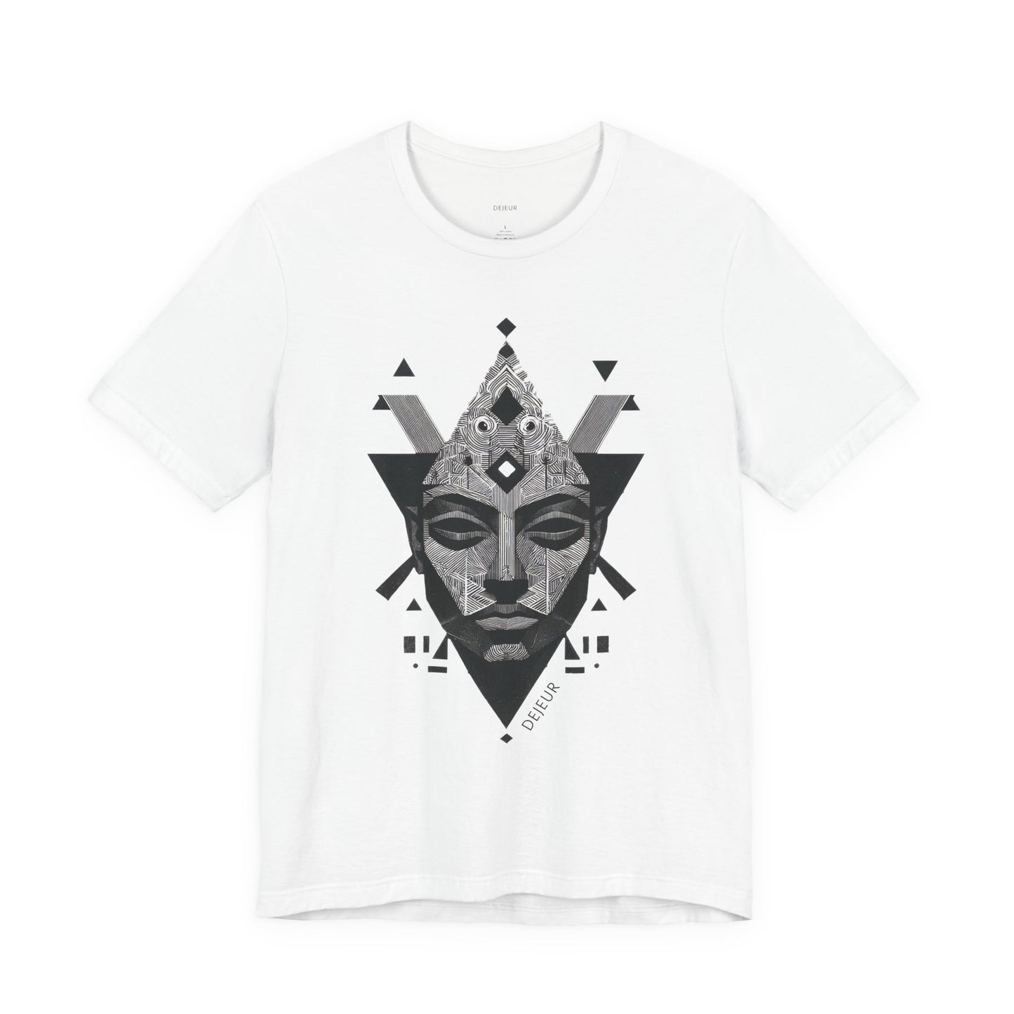 Monochrome Geometric Pharaoh - T-Shirt