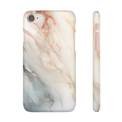 Ash Sandstone Marble - iPhone Snap Case