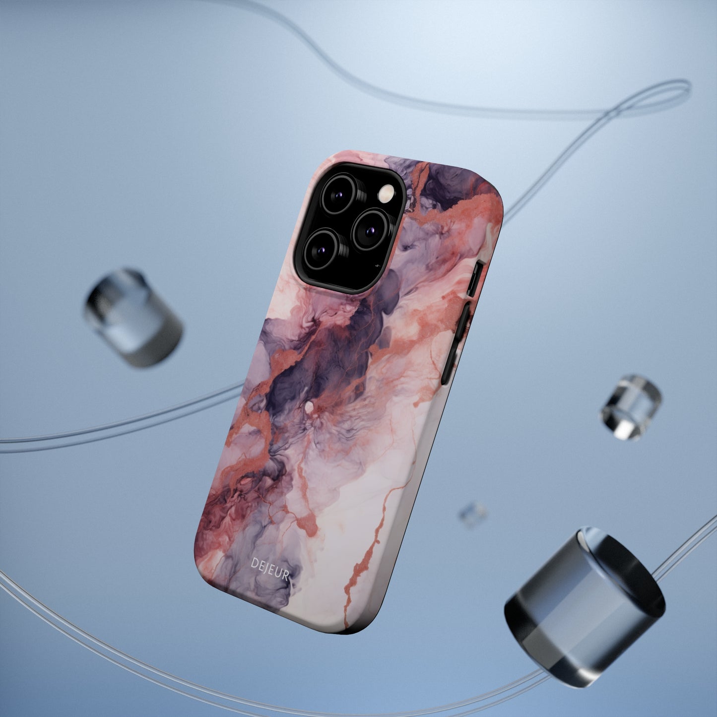 Royal Purple Marble - iPhone MagSafe Tough Case