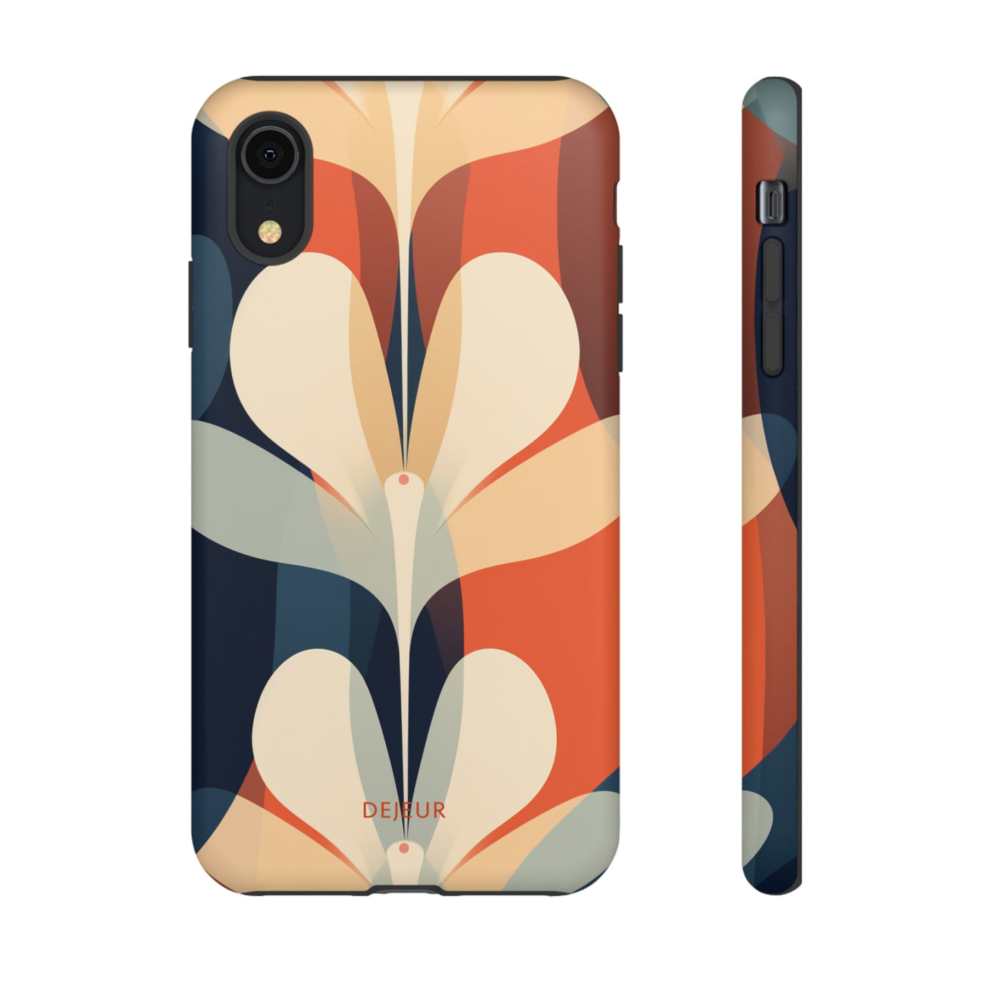 Floral Pattern Symmetrical - iPhone Tough Case