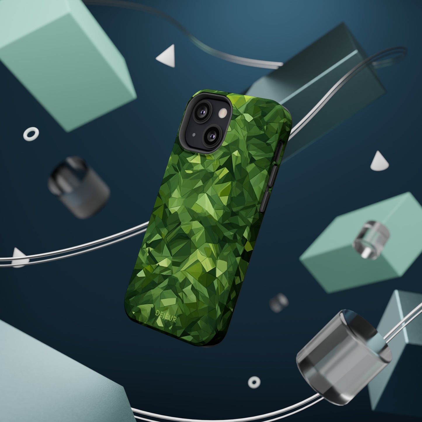 Modern Camo Green - iPhone MagSafe Tough Case