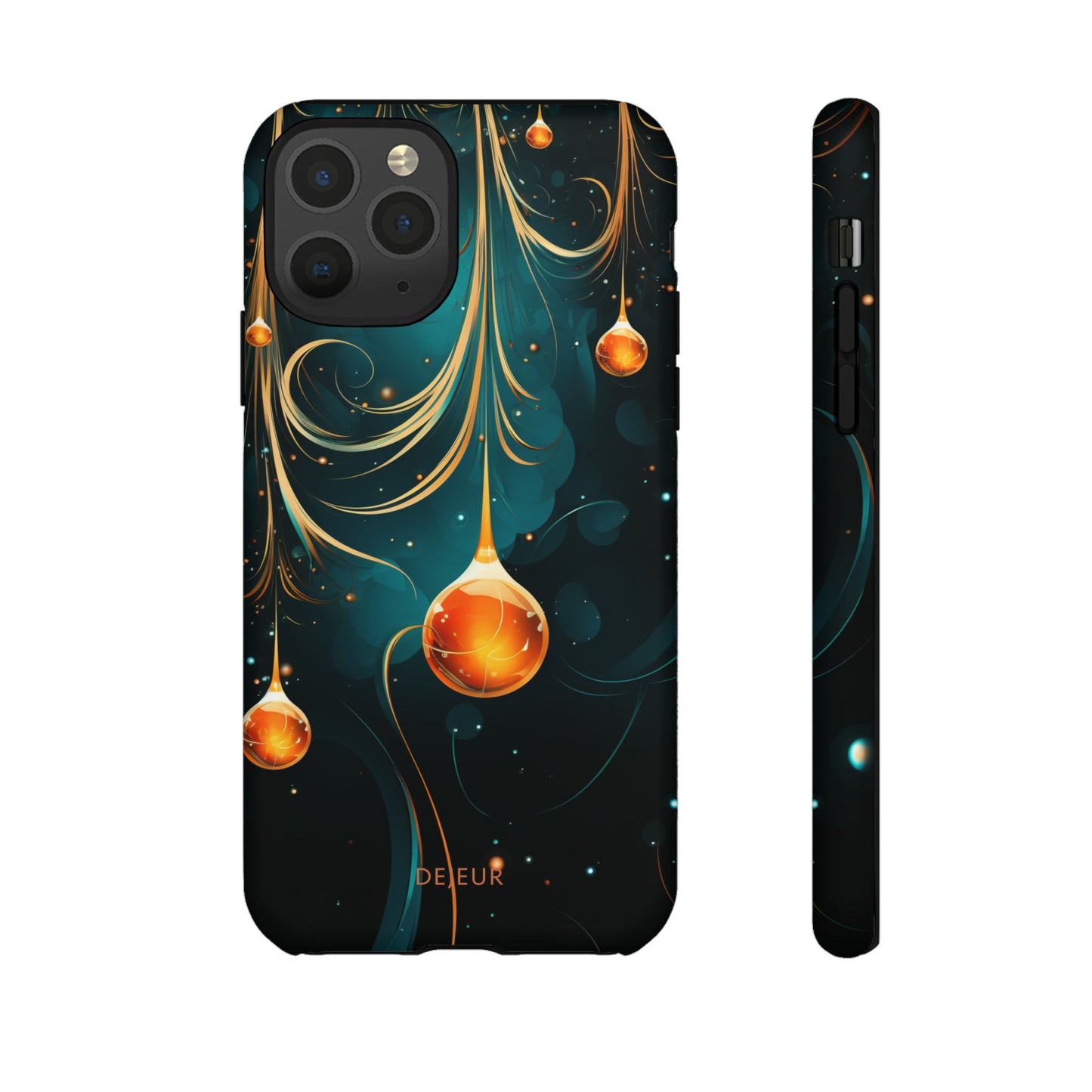 Classic Christmas Baubles - iPhone Tough Case