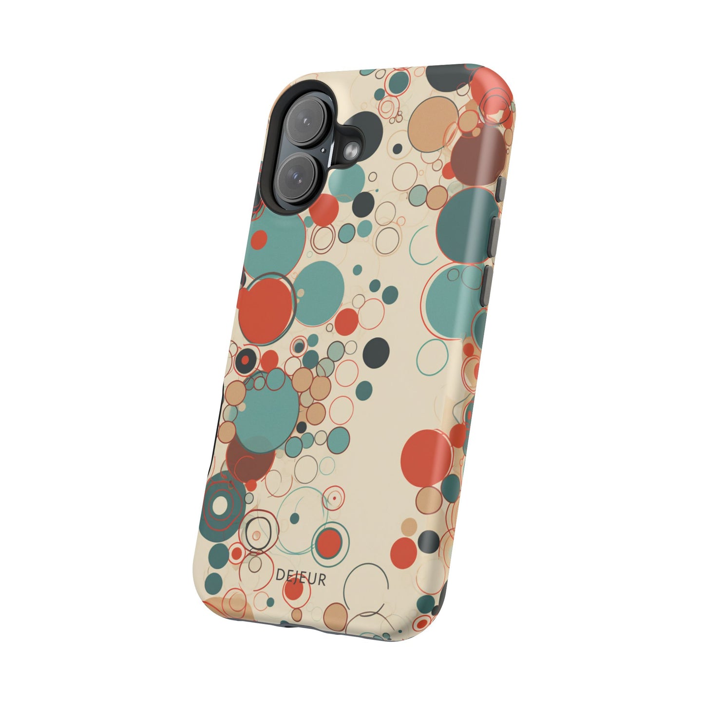 Pastel Line Circles - iPhone MagSafe Tough Case