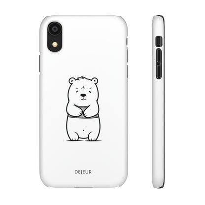 Friendly bear - iPhone Snap Case