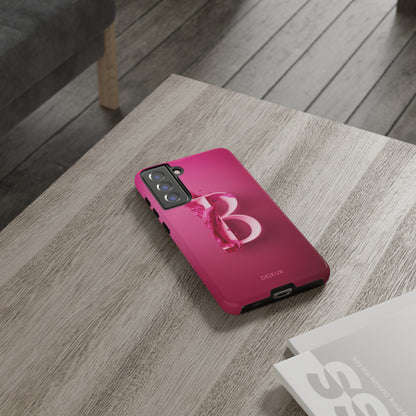 B Hot Pink Splash - Samsung Galaxy Tough Case