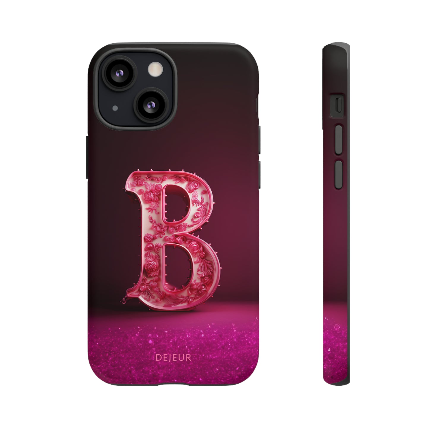 B Pink Roses - iPhone Tough Case