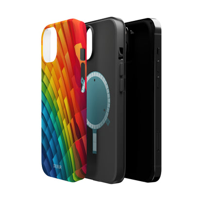 Rainbow Bars - iPhone MagSafe Tough Case