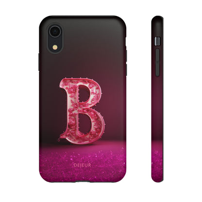 B Pink Roses - iPhone Tough Case