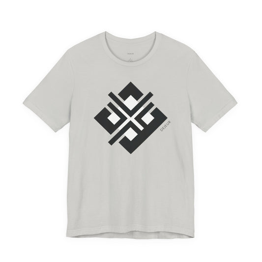 Angular Diamond Cross Abstract Symbol - Men's T-Shirt