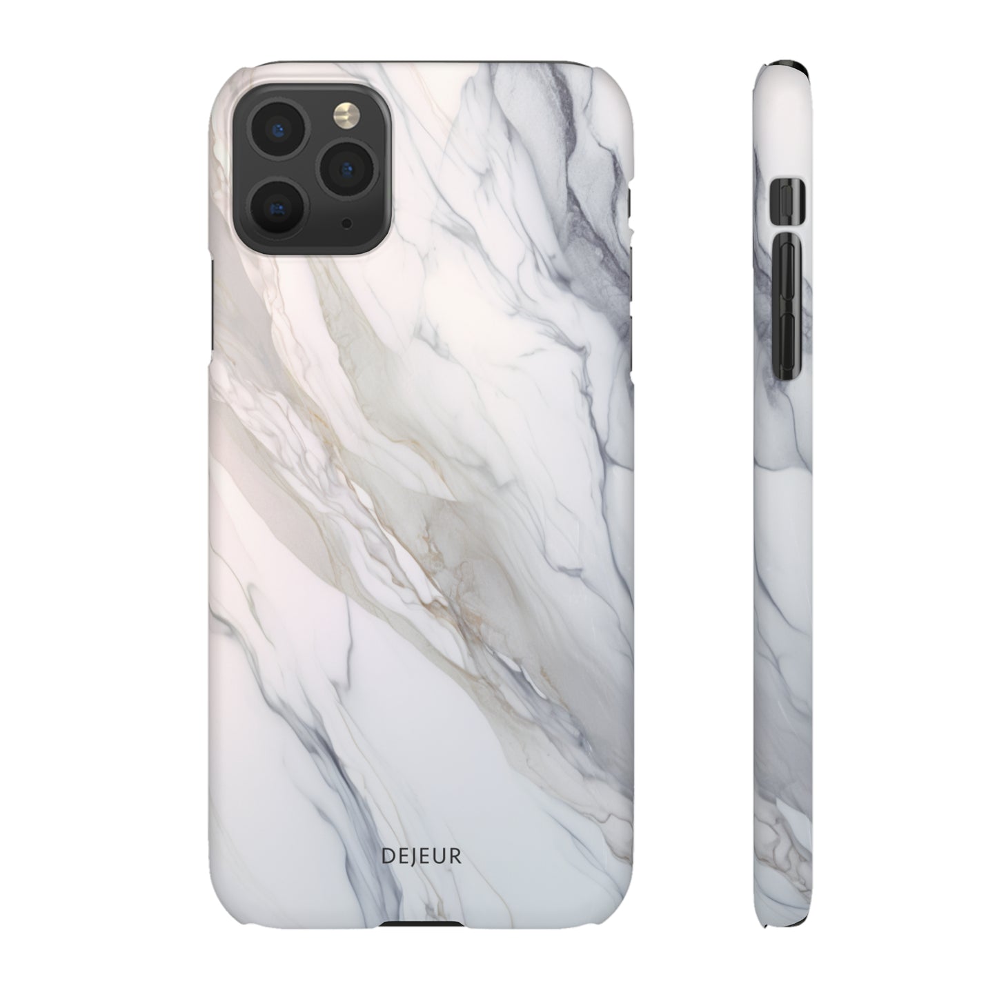 Light Cloud Marble - iPhone Snap Case