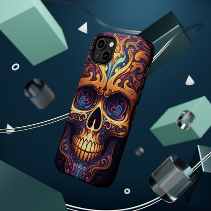 Paisley Skull - iPhone MagSafe Tough Case