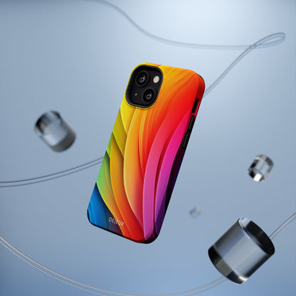 Rainbow Layers - iPhone MagSafe Tough Case