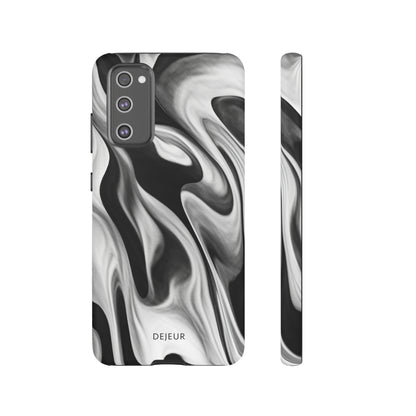 Misty Waves Monochrome - Samsung Galaxy Tough Case