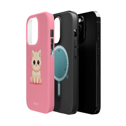 Candy Floss Kitty - iPhone MagSafe Tough Case