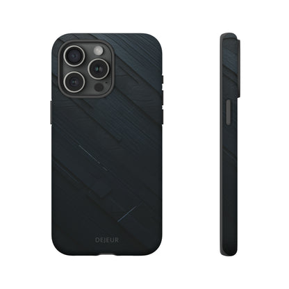 Synthetic Black Graphite - iPhone Tough Case