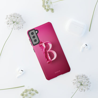 B Hot Pink Splash - Samsung Galaxy Tough Case