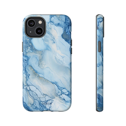 Sky Blue Marble - iPhone Tough Case