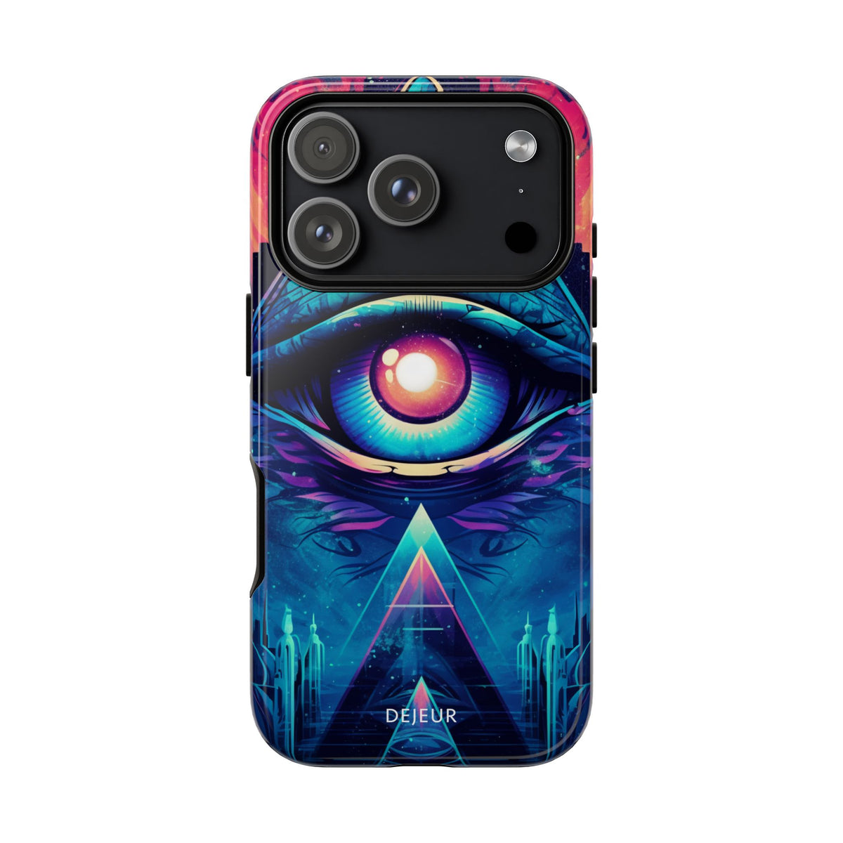 Cyberpunk 3rd Eye - iPhone Tough Case