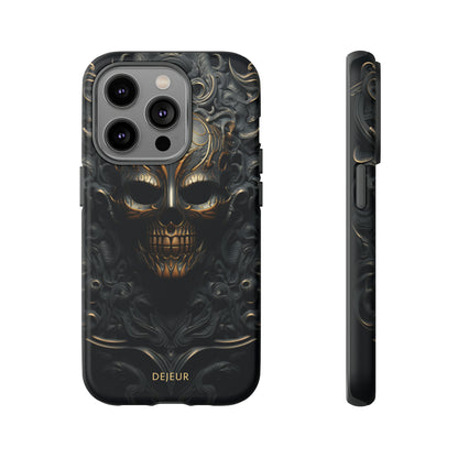 Dark Bronze Skull - iPhone Tough Case