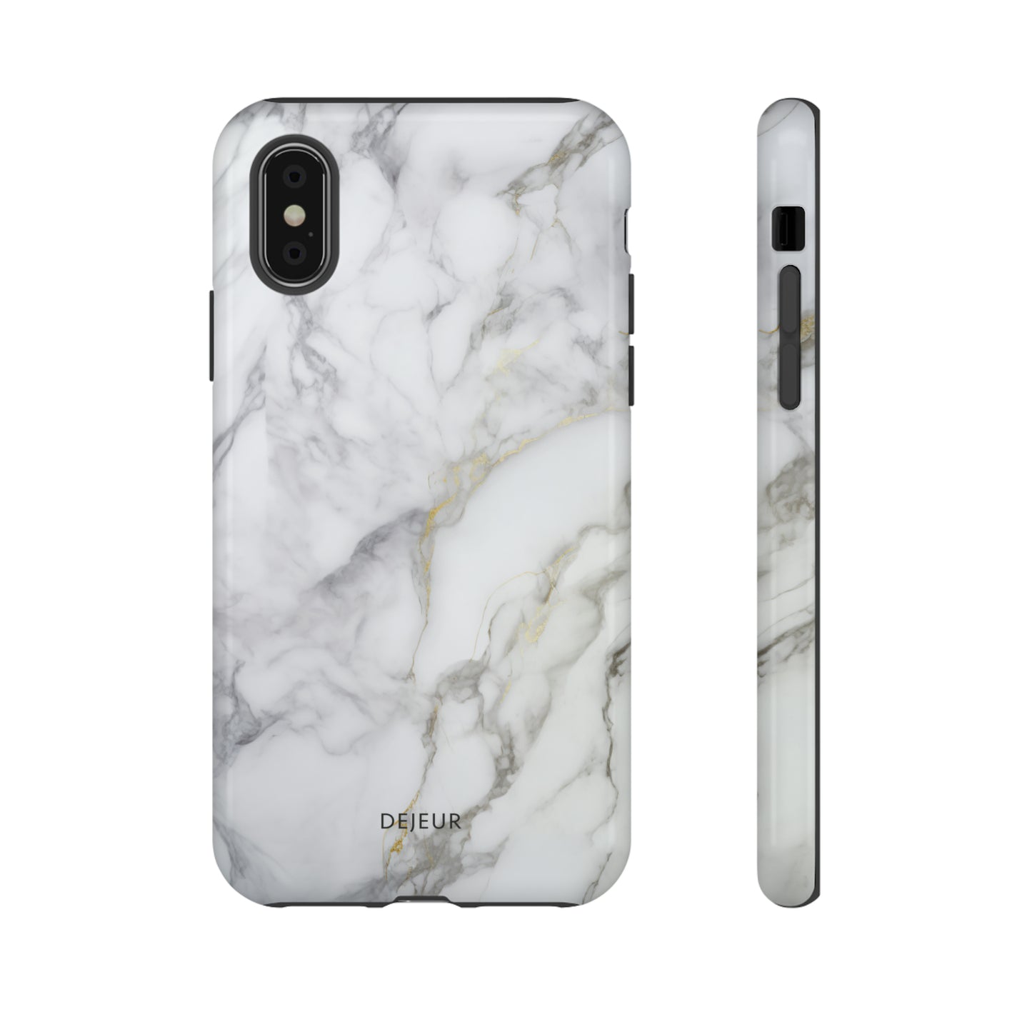 Touch of Gold Classic Marble - iPhone Tough Case