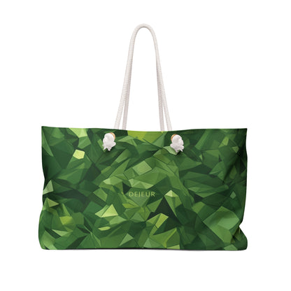 Weekender Tote Bag - Modern Camo Green