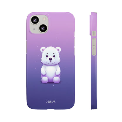 Violet Bear - iPhone Snap Case