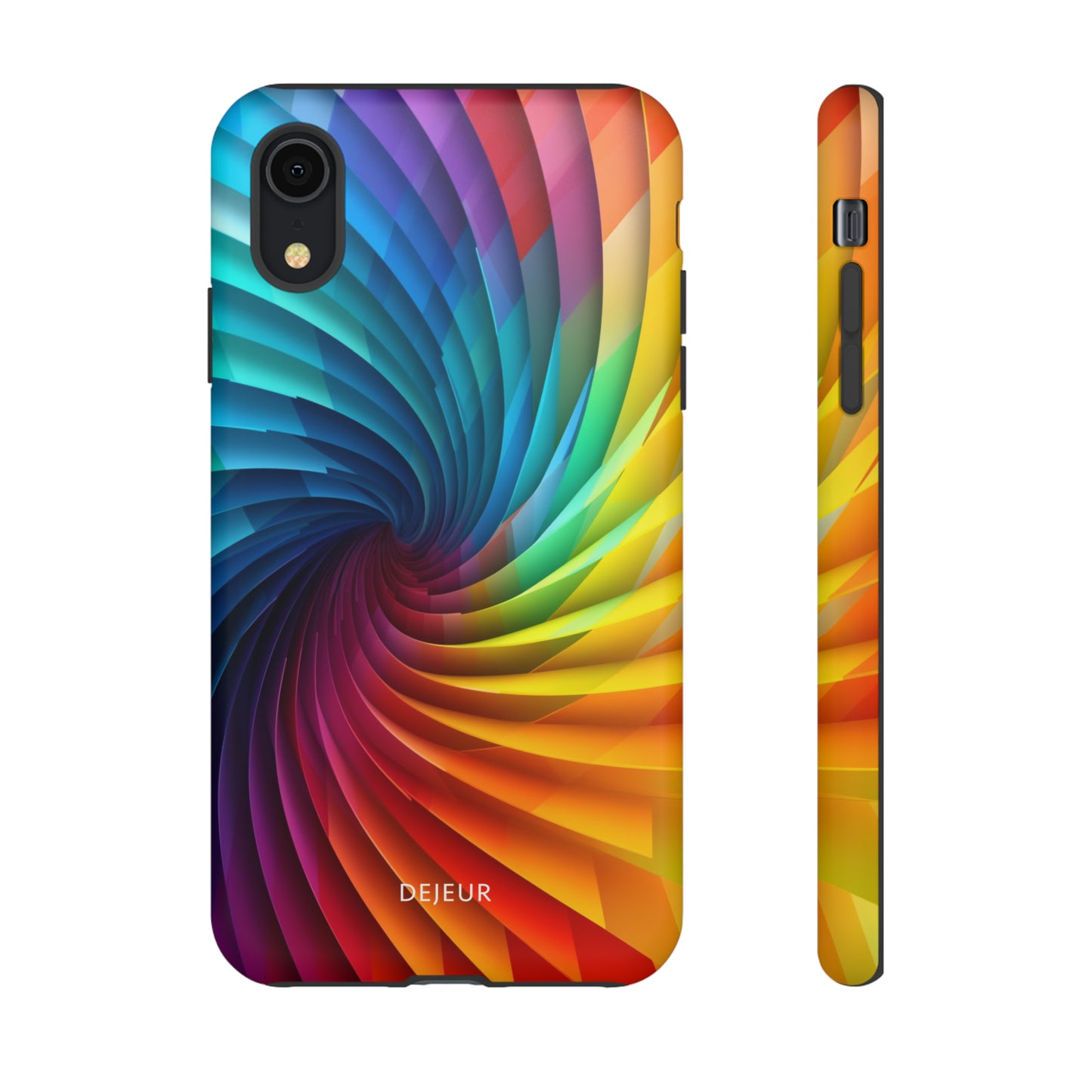 Rainbow Spiral - iPhone Tough Case