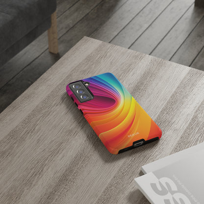 Rainbow Swirl - Samsung Galaxy Tough Case