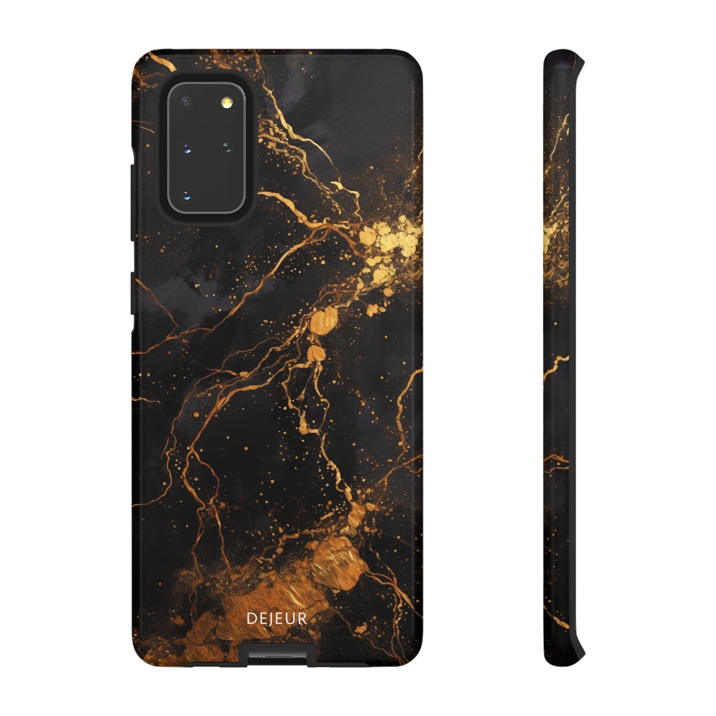 Dark Gold Amber Marble - Samsung Galaxy Tough Case