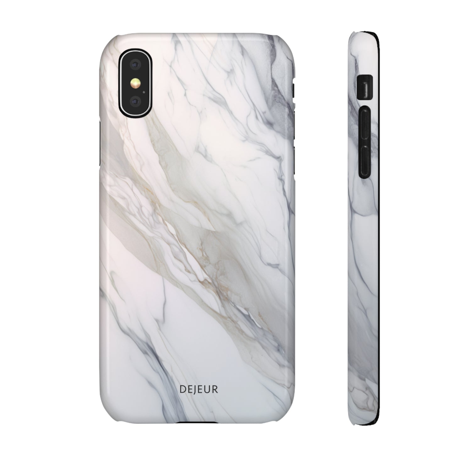 Light Cloud Marble - iPhone Snap Case