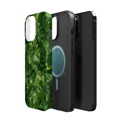 Modern Camo Green - iPhone MagSafe Tough Case