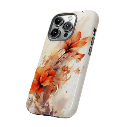 Classic Floral Beige - iPhone Tough Case