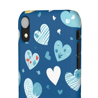 Love Hearts Yonder - iPhone Snap Case