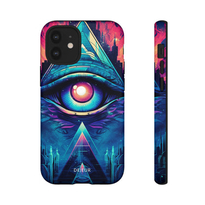 Cyberpunk 3rd Eye - iPhone Tough Case