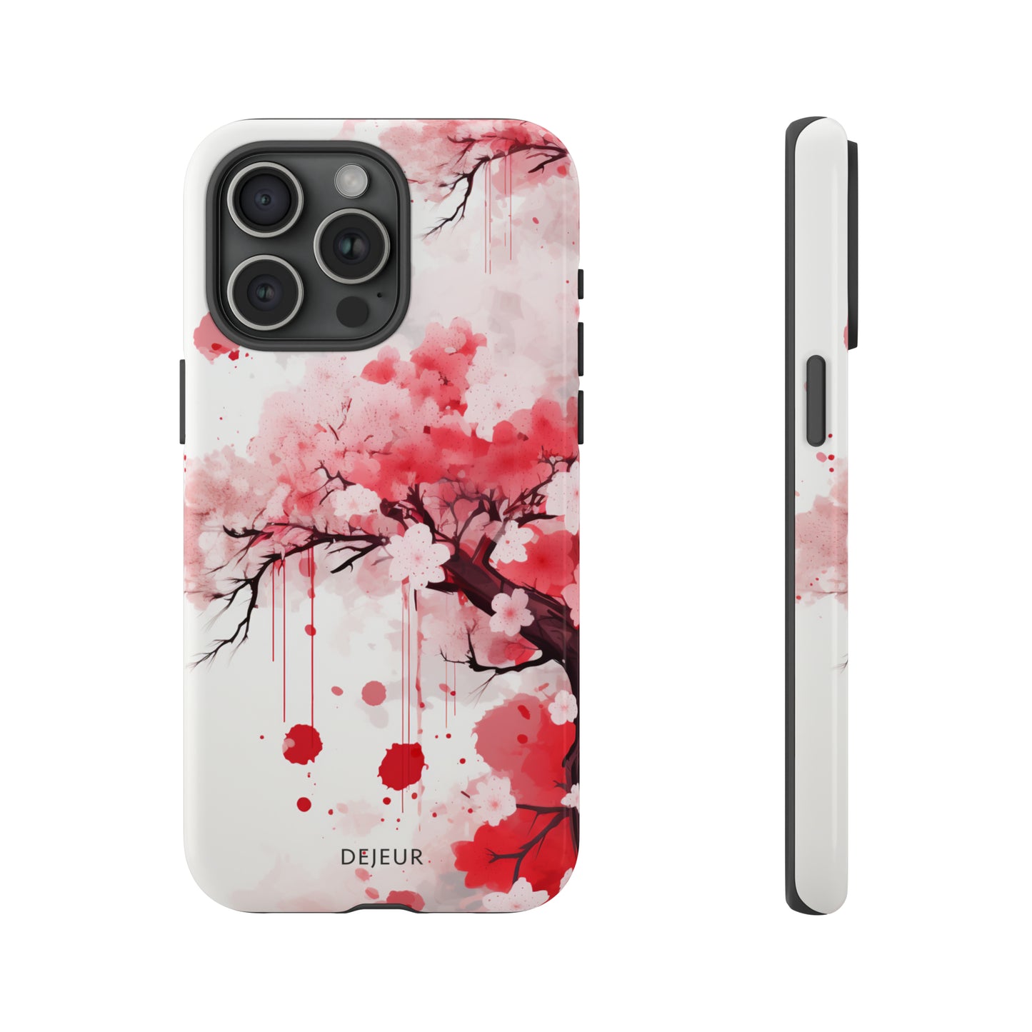 Cherry Blossom Painting - iPhone Tough Case