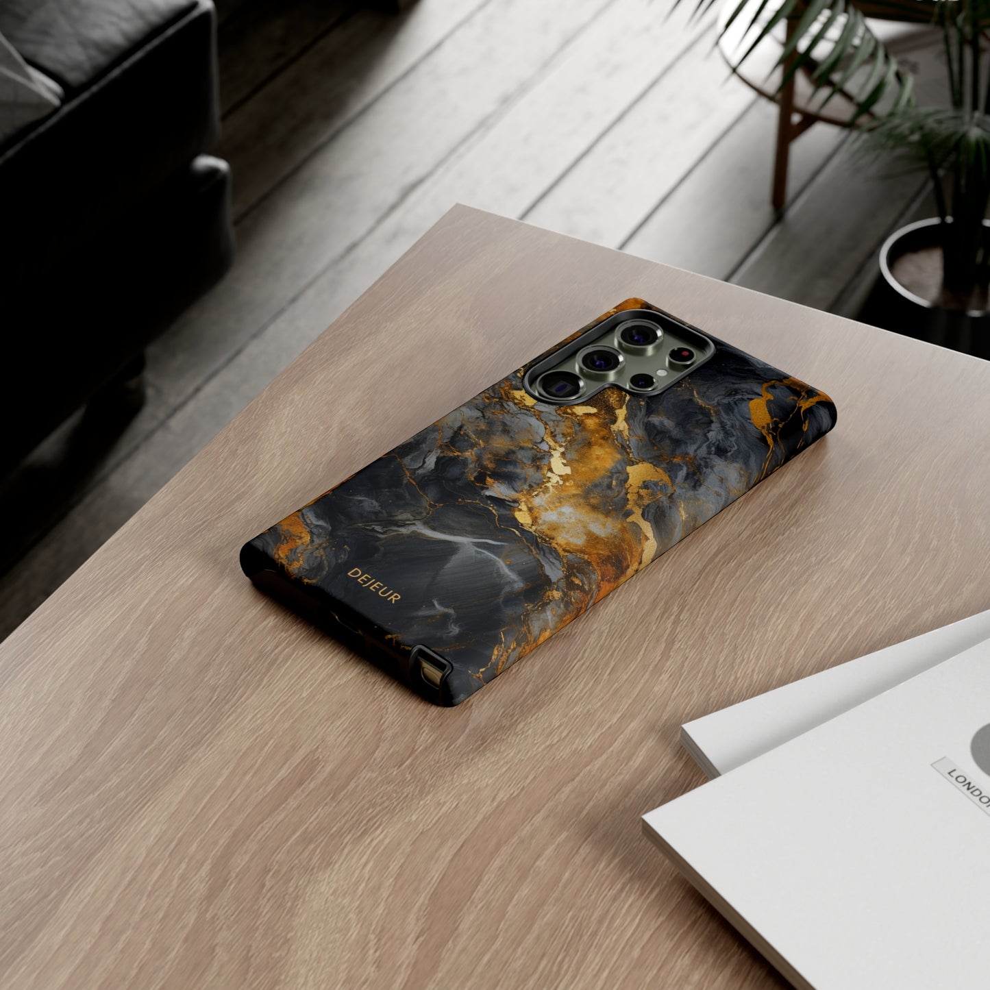 Platinum Gold Marble - Samsung Galaxy Tough Case