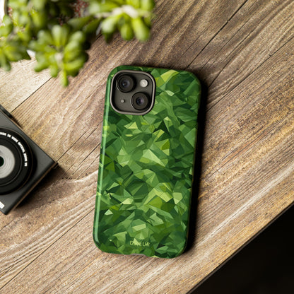 Modern Camo Green - iPhone Tough Case