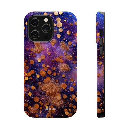 Cosmic Glitter Circles - iPhone MagSafe Tough Case