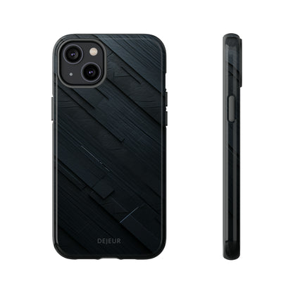 Synthetic Black Graphite - iPhone Tough Case