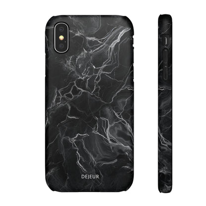 Dark Marble - iPhone Snap Case