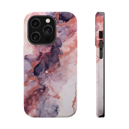 Royal Purple Marble - iPhone MagSafe Tough Case