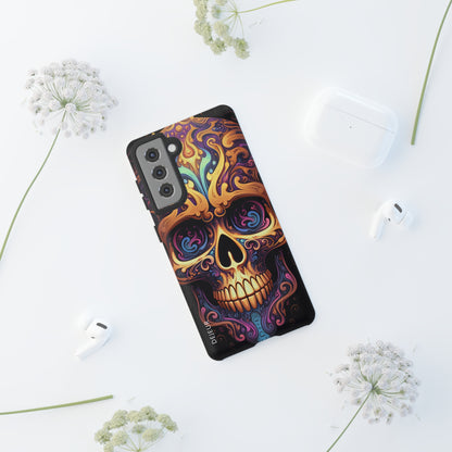 Paisley Skull - Samsung Galaxy Tough Case