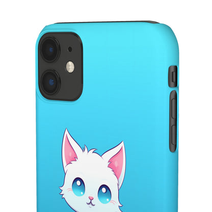 Blue Eyed Cutey Cat - iPhone Snap Case