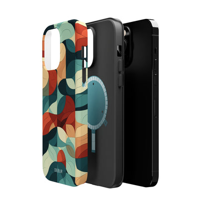 Abstract Circular Shapes - iPhone MagSafe Tough Case