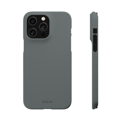 Graphite Grey B - iPhone Snap Case